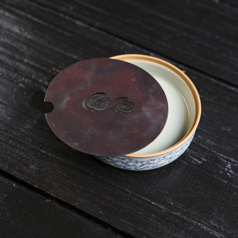 【慕白茶集】朴云堂-祥云小圆壶承 （朴承0073）