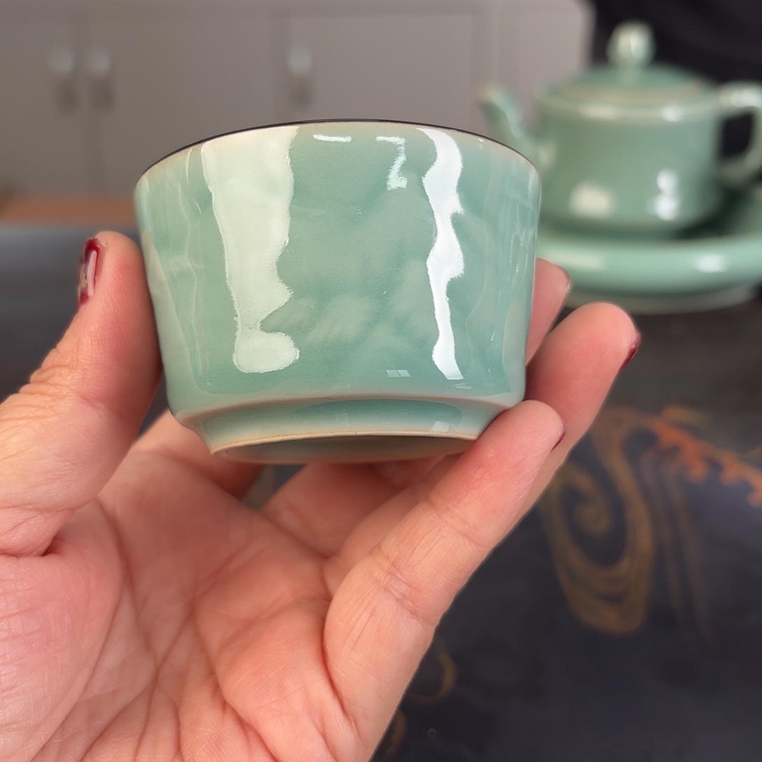 小米茶器龙泉云间青瓷
