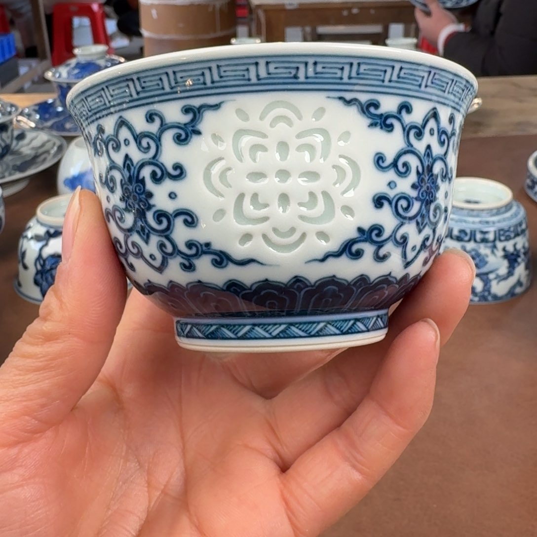 杯景德镇陶瓷手绘手绘