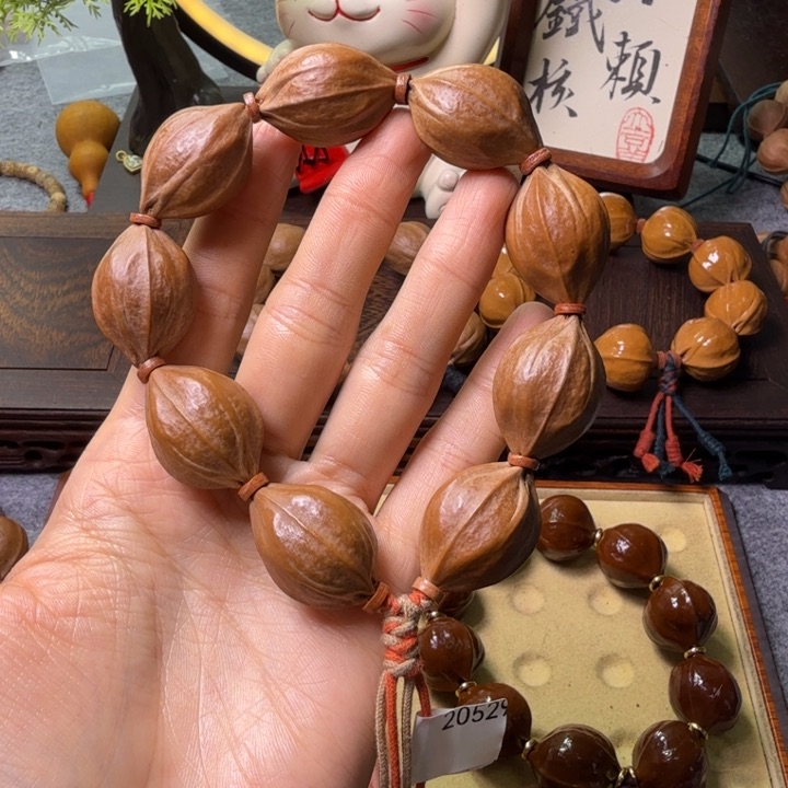 手串/手链橄榄核西**徒梅林铁核20529正四