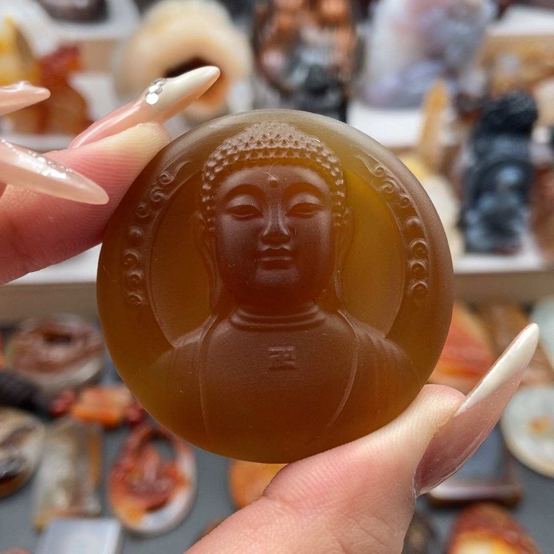 玛瑙/玉髓项链未镶嵌