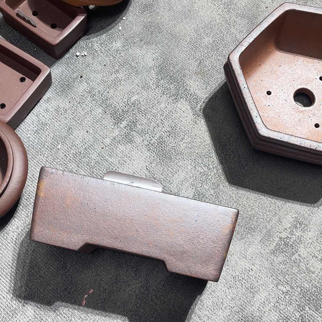 紫砂紫砂小盆15.5*8.5*4.5