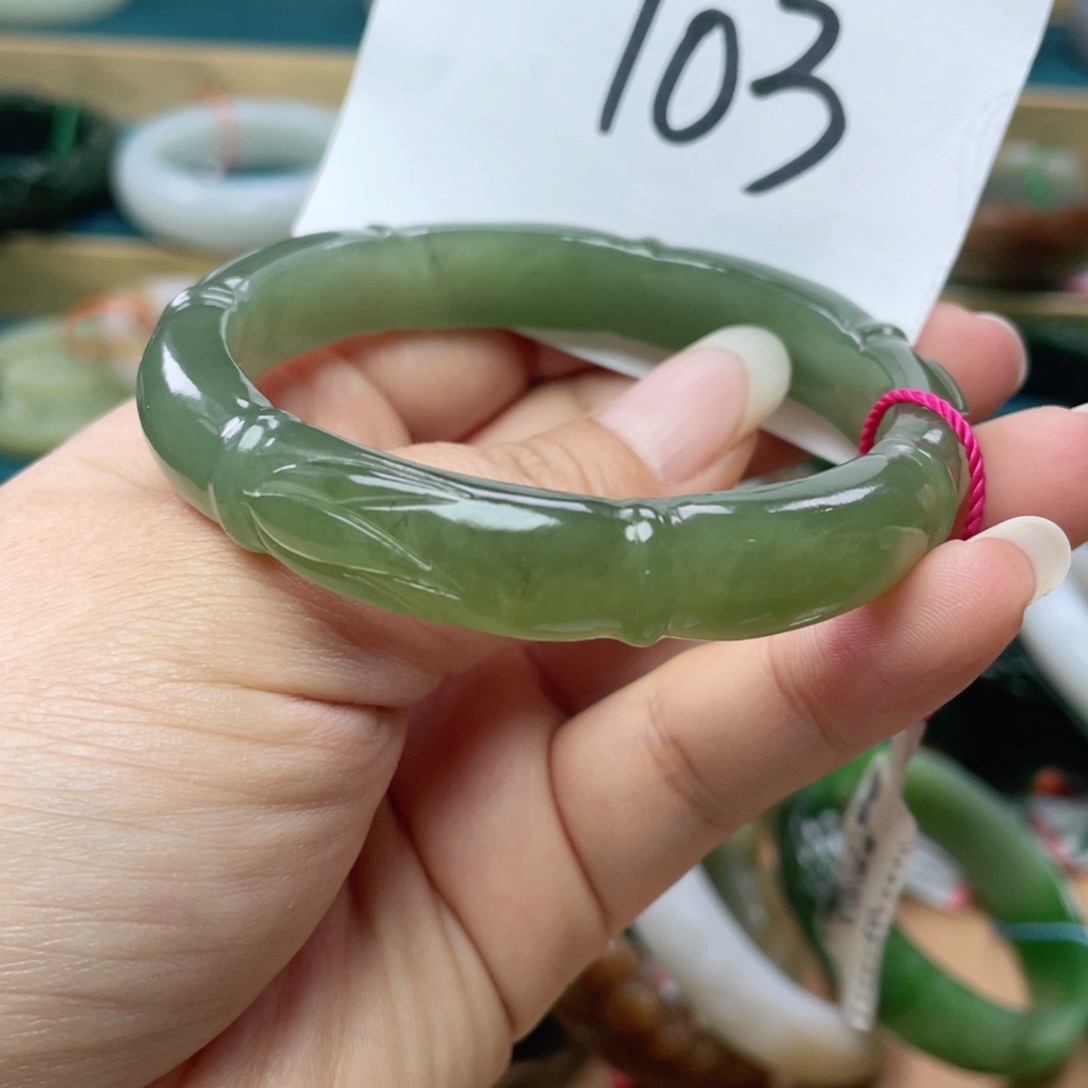 未镶嵌手镯和田玉圈口58