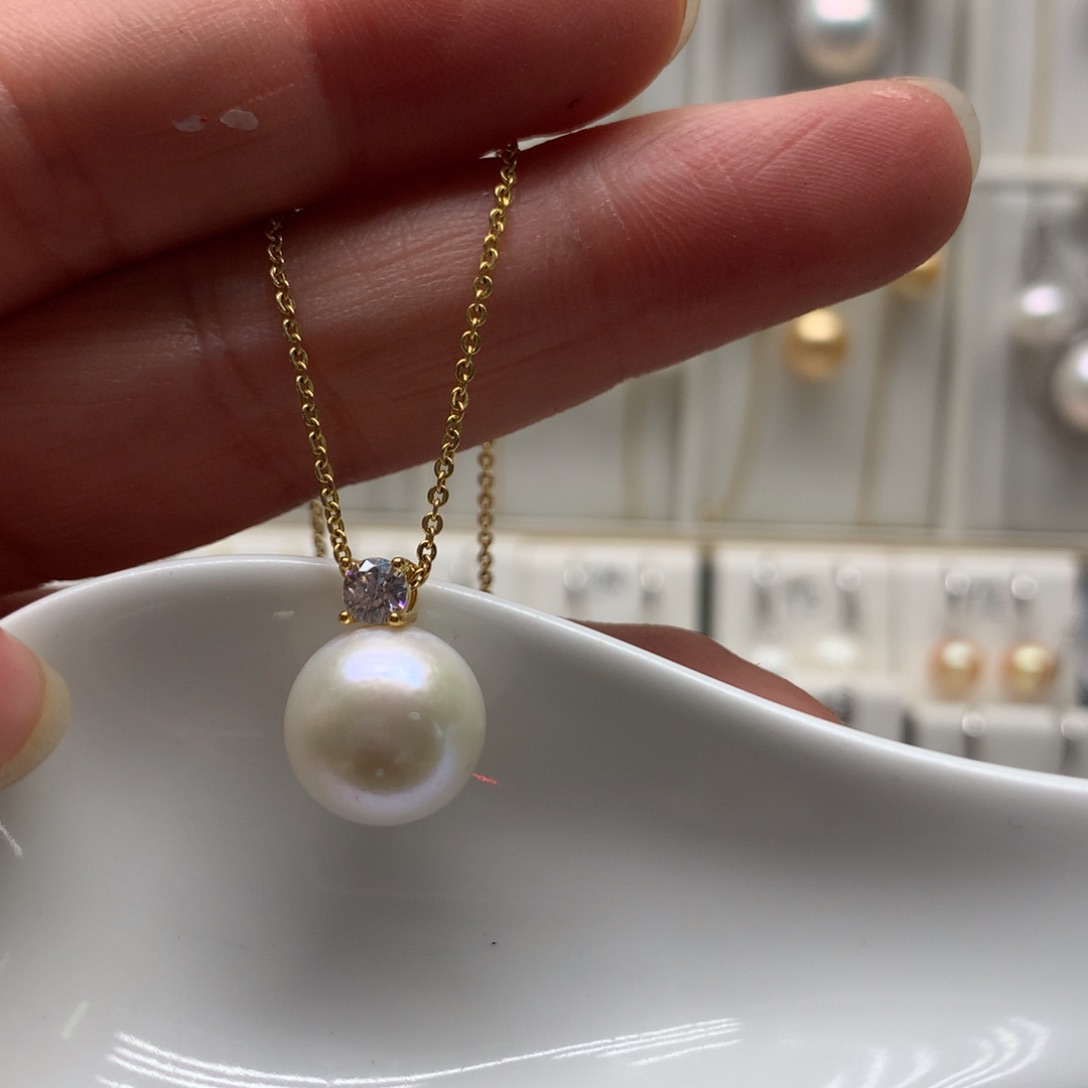 淡水珍珠未镶嵌颈饰