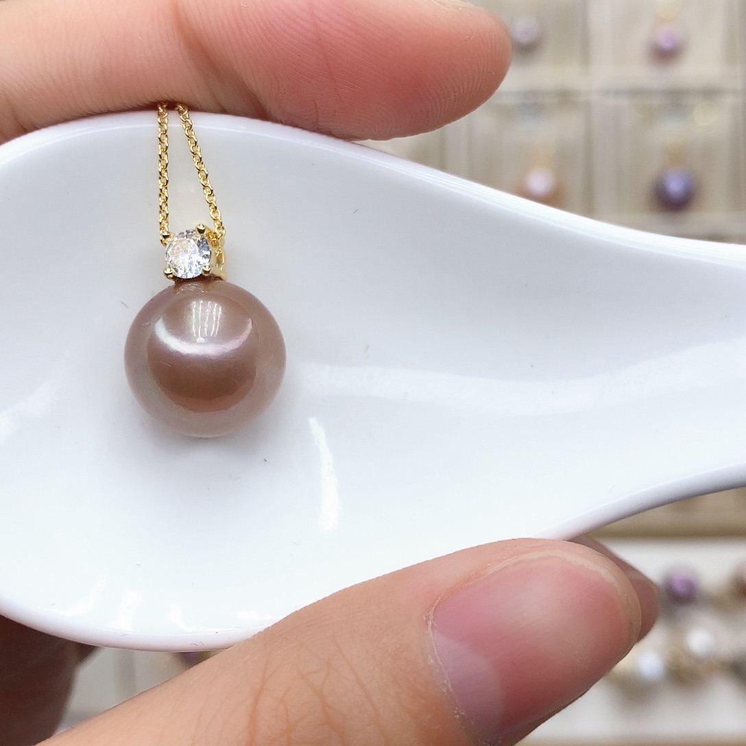 淡水珍珠颈饰合金