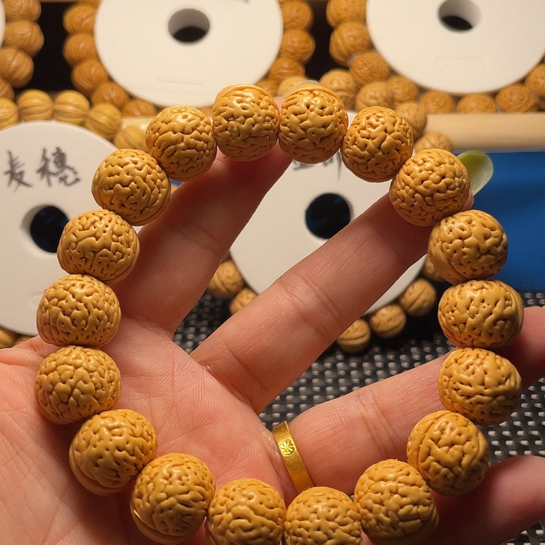 赴***梦桃木皮质规整度真高！