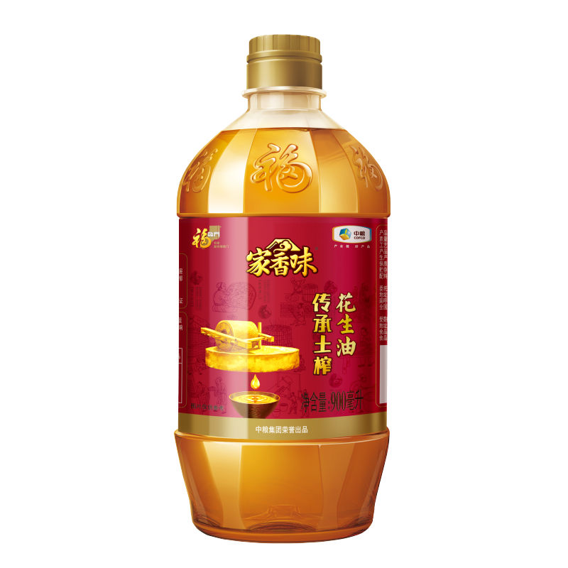 家香味传承土榨花生油 900ml