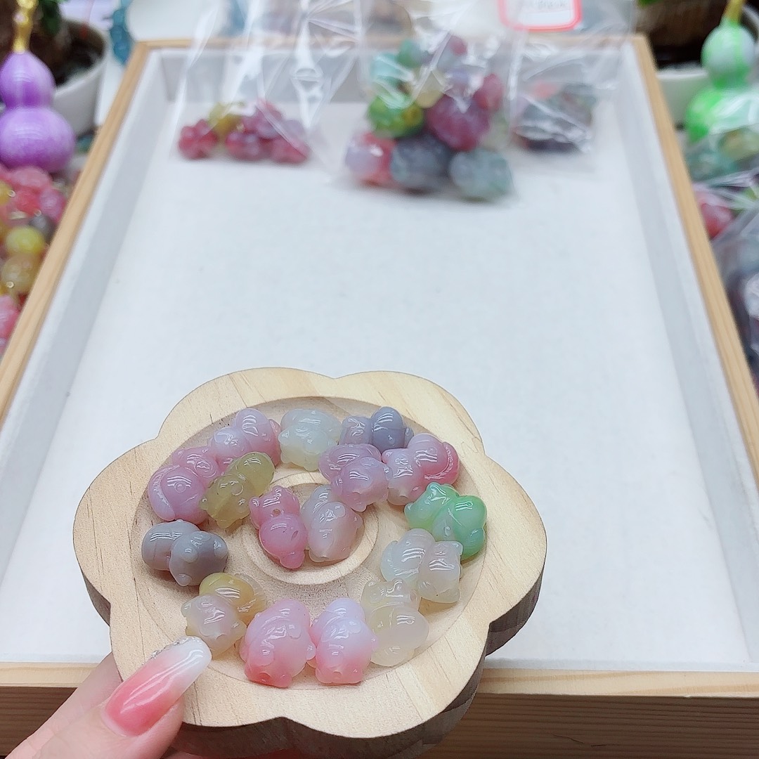 S***r玛瑙/玉髓未镶嵌手链盐源33