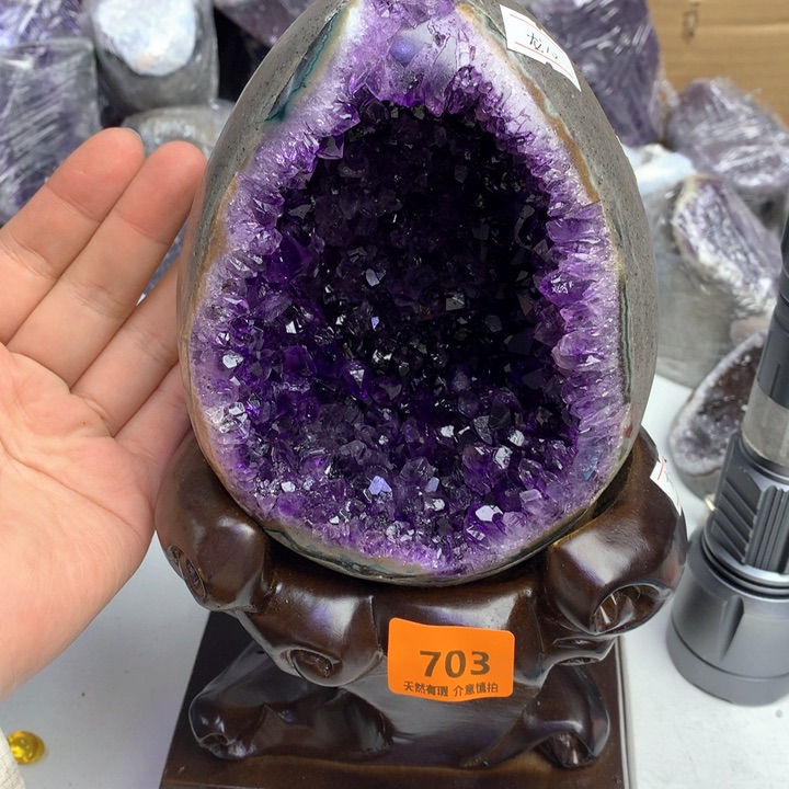 紫晶大型摆件（非配饰）未镶嵌