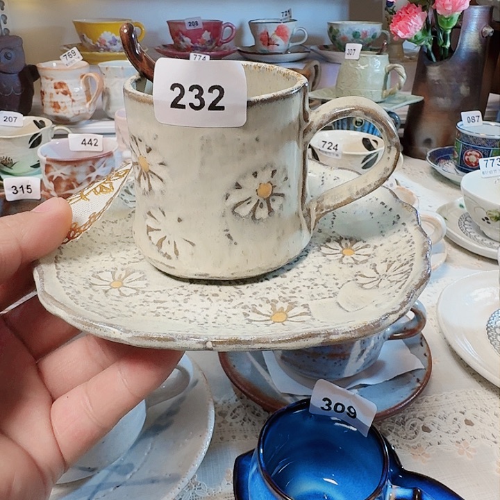 瓷片爱头咖啡杯年后发货