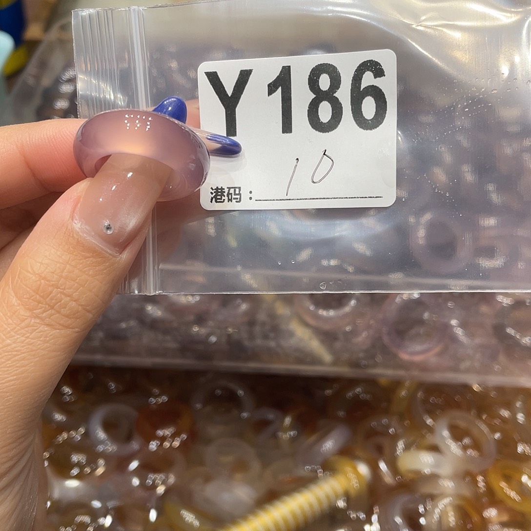 玛瑙/玉髓未镶嵌戒指186