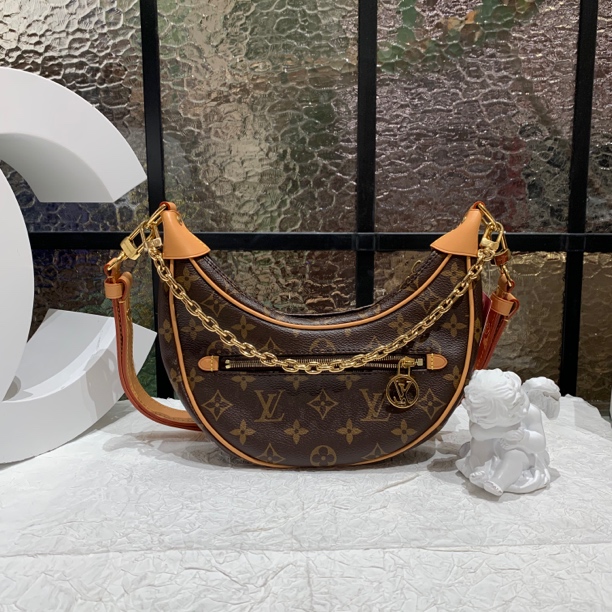 95新 LouisVuitton/路易威登 LV老花月亮包 25020146-03
