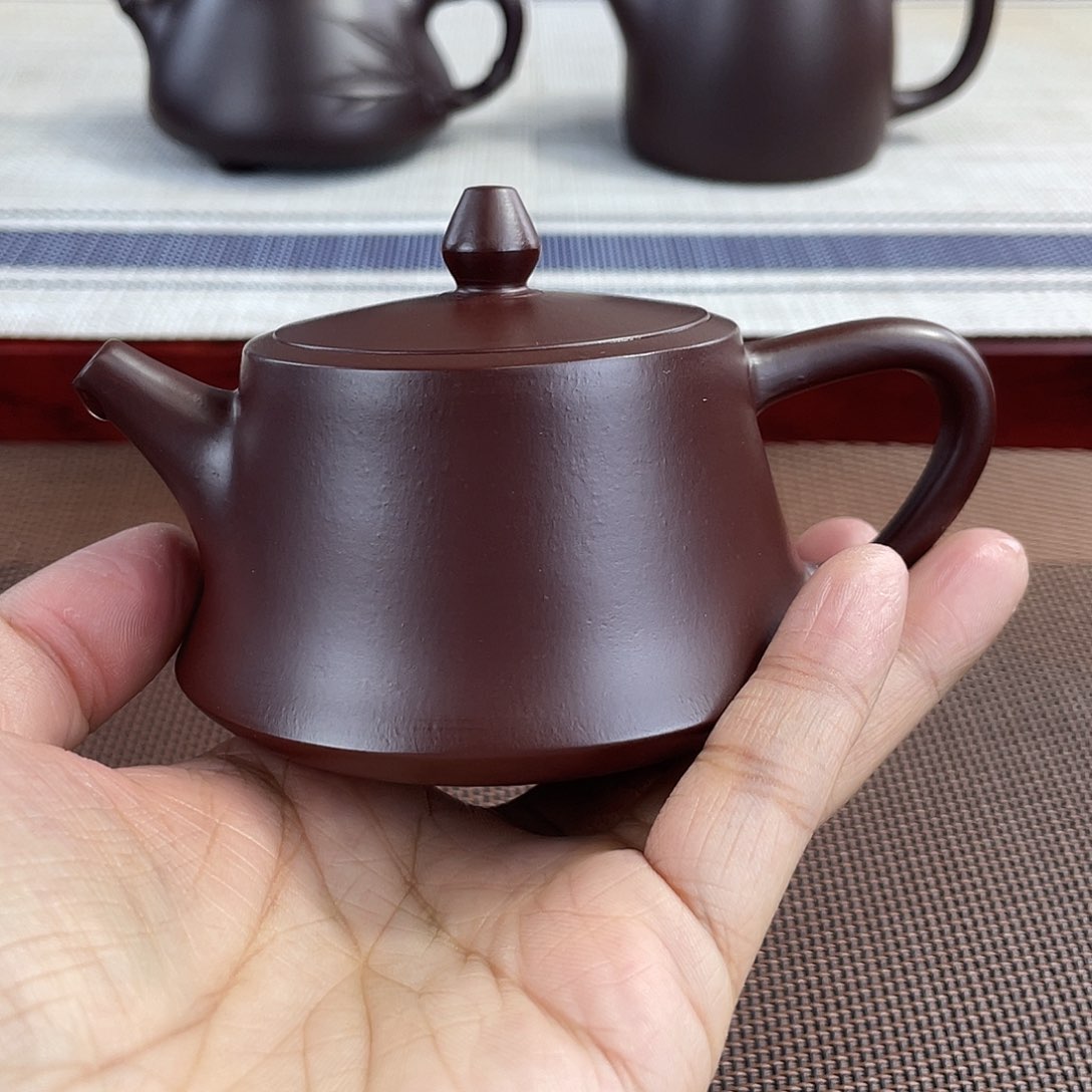 紫泥壶原矿紫泥柱础器型