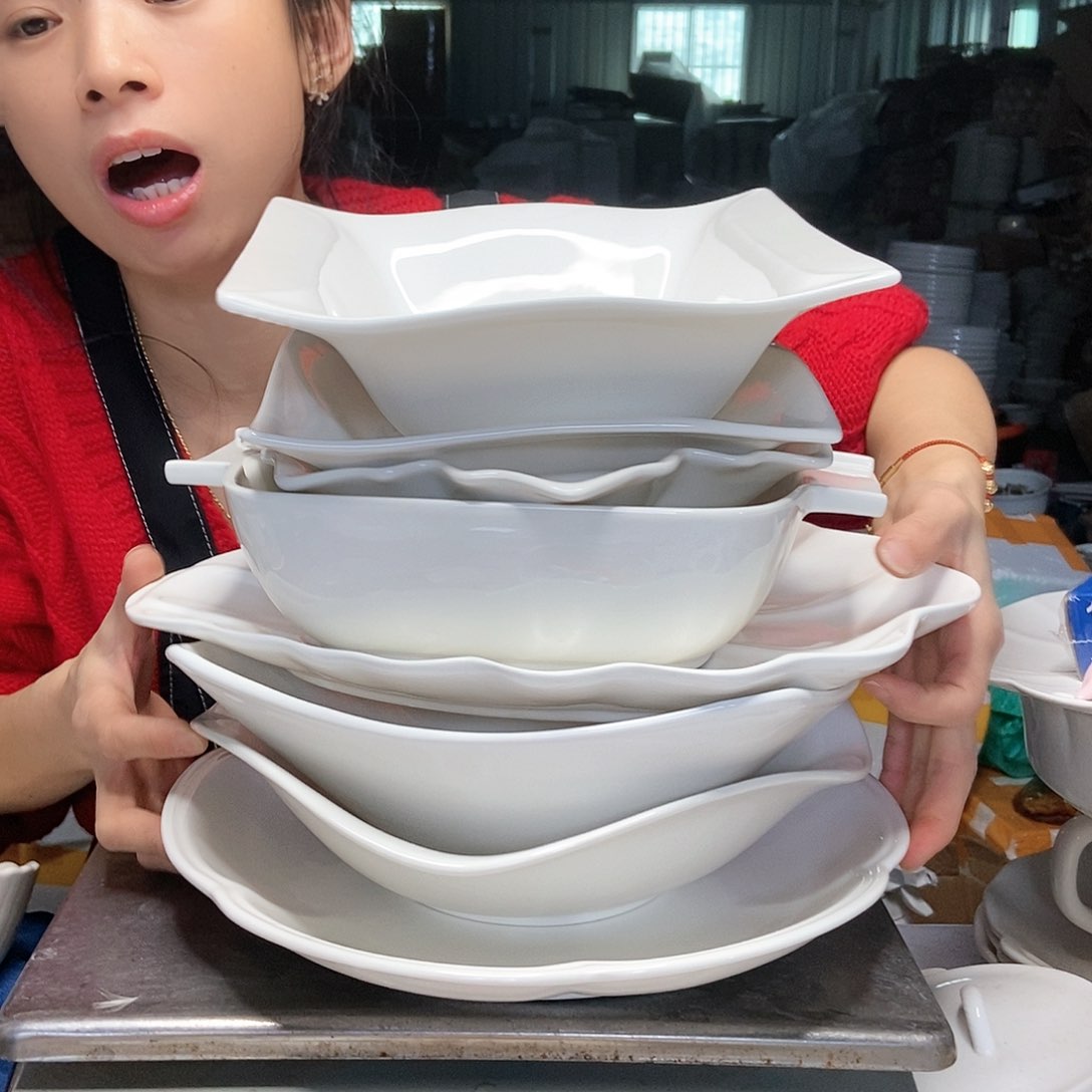 【闪购商品】碟工厂库存微瑕产品666八件套