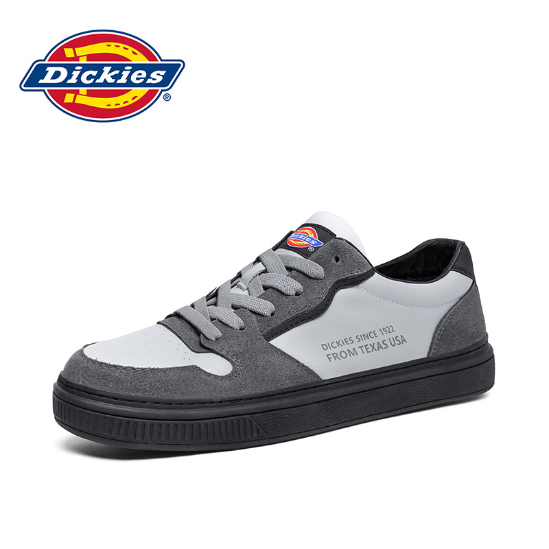 Dickies德训鞋秋季新款男低帮休闲鞋潮流平底百搭厚底鞋子板鞋