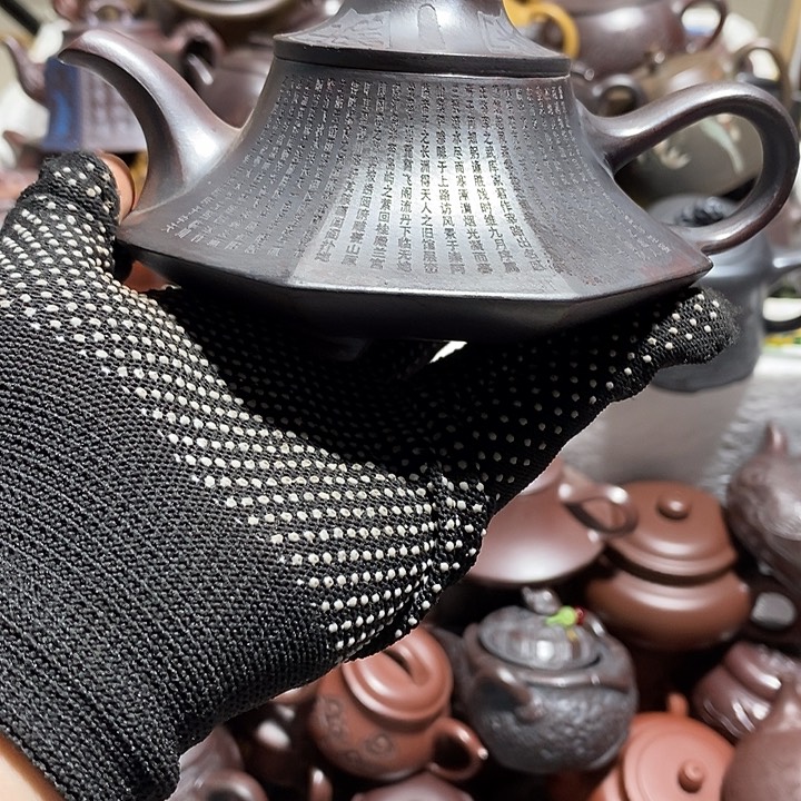 紫砂茶壶微瑕微笑