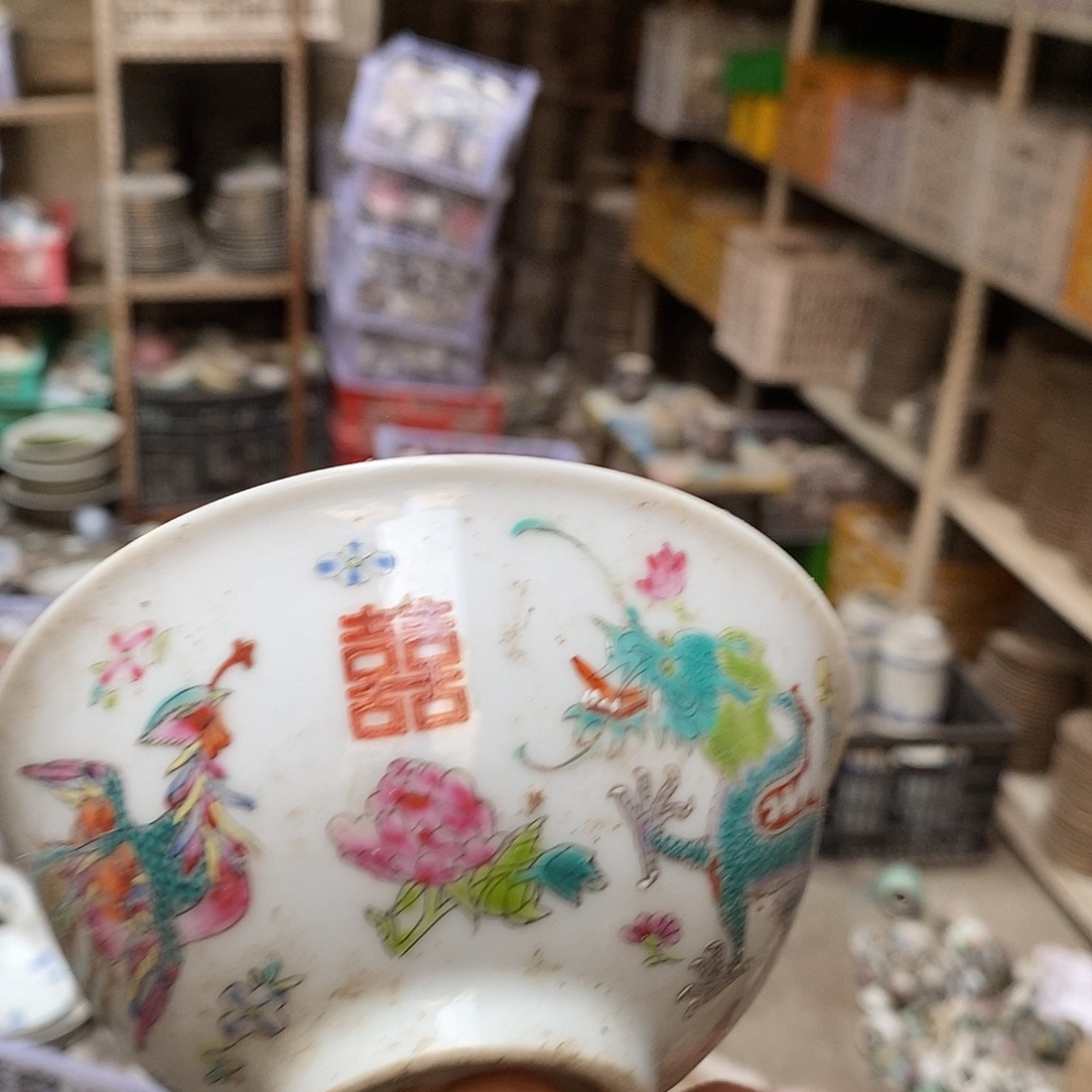 陶摆件567精品老厂瓷