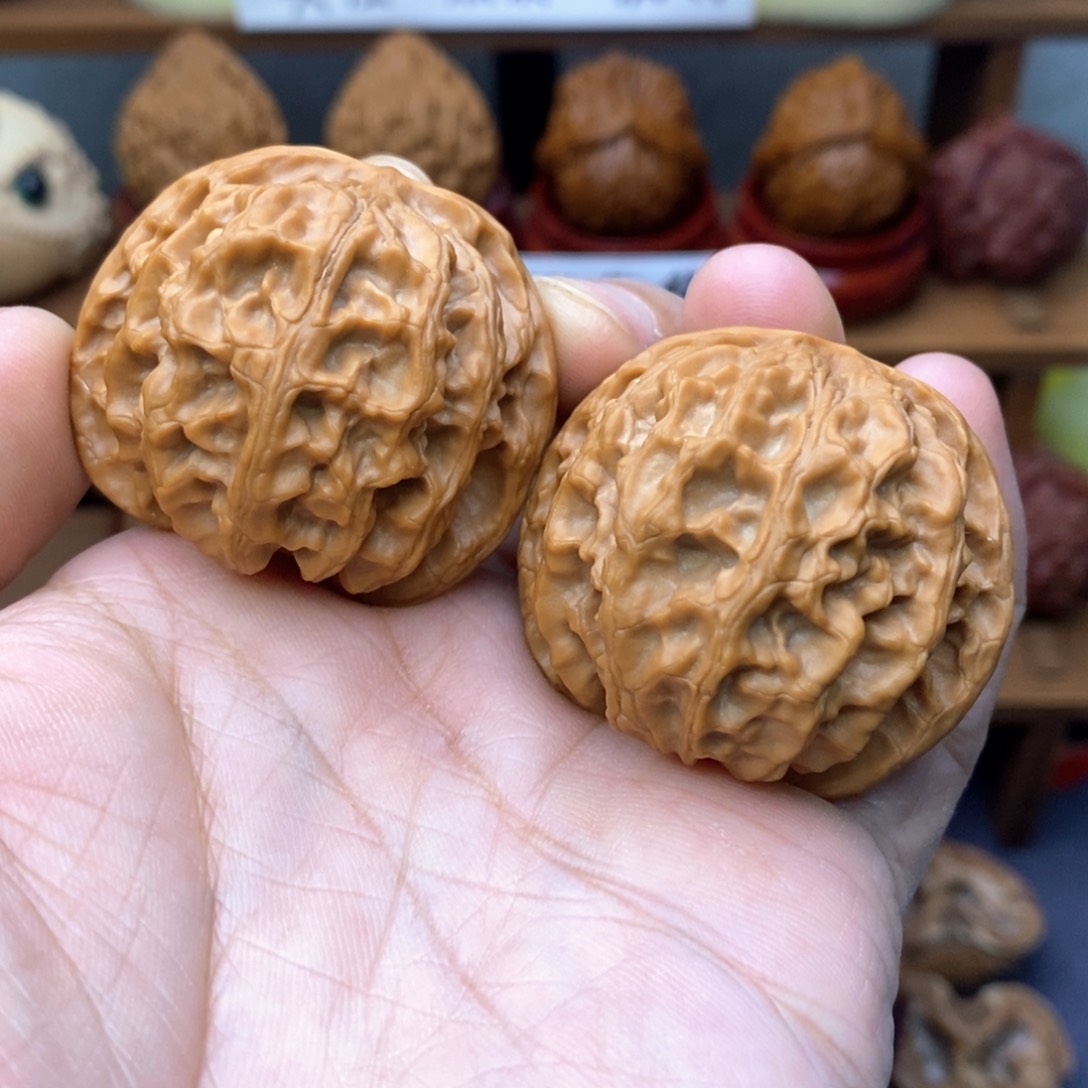 文玩核桃吊坠41苹果圆福利价