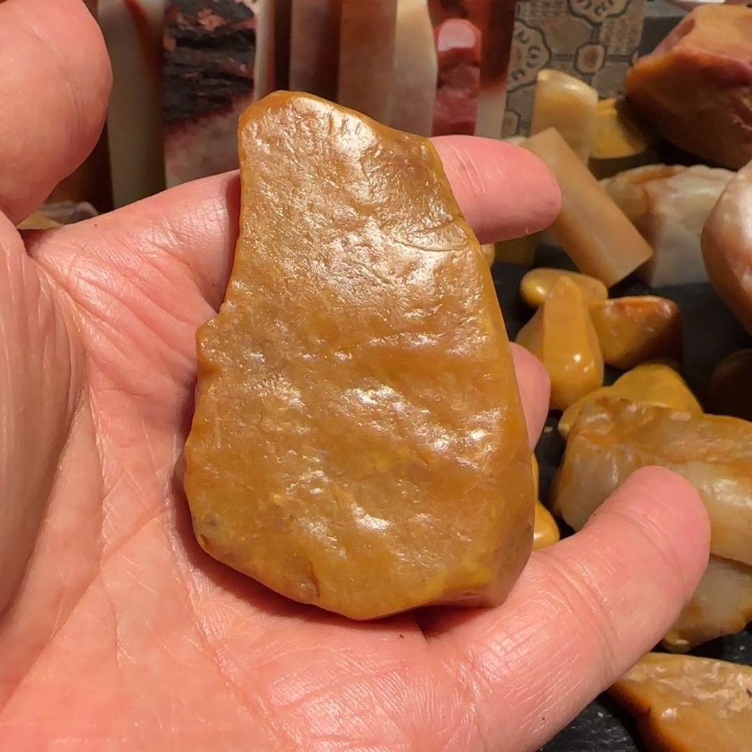 老挝石田黄．－－．．．．