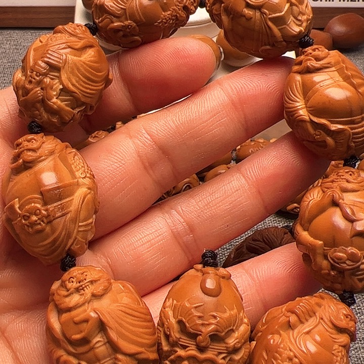 橄榄核手串/手链钟馗串