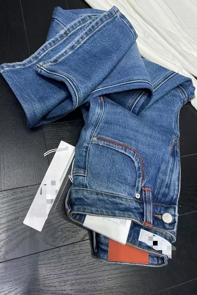 331高品质柔软牛仔夏季时尚显瘦显高直筒裤