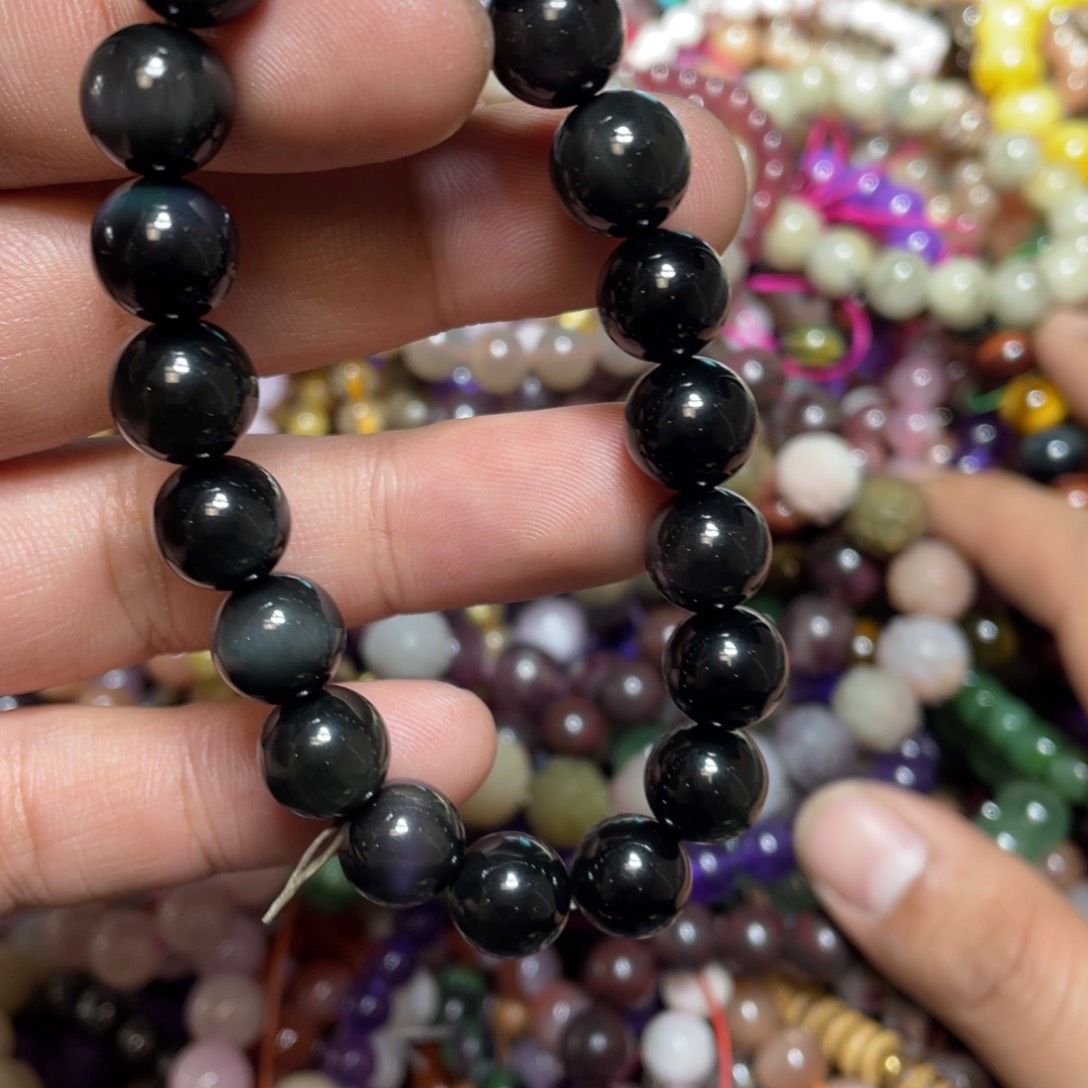 紫晶颈饰银S800镀金镶嵌