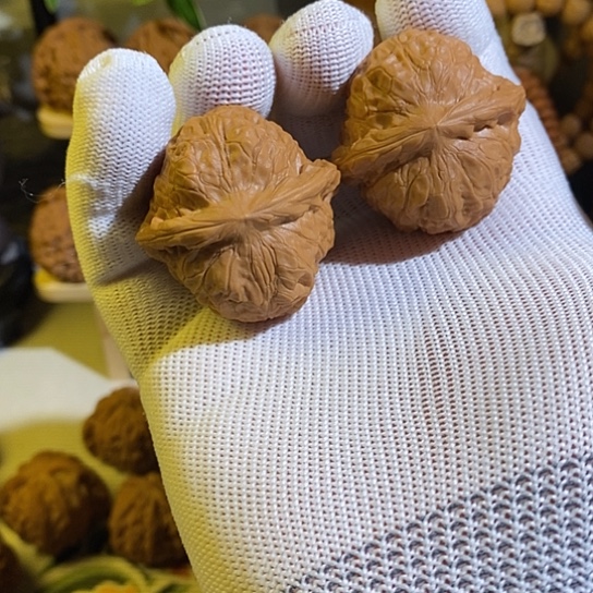 文玩核桃把件40南瓜墩全品已打底