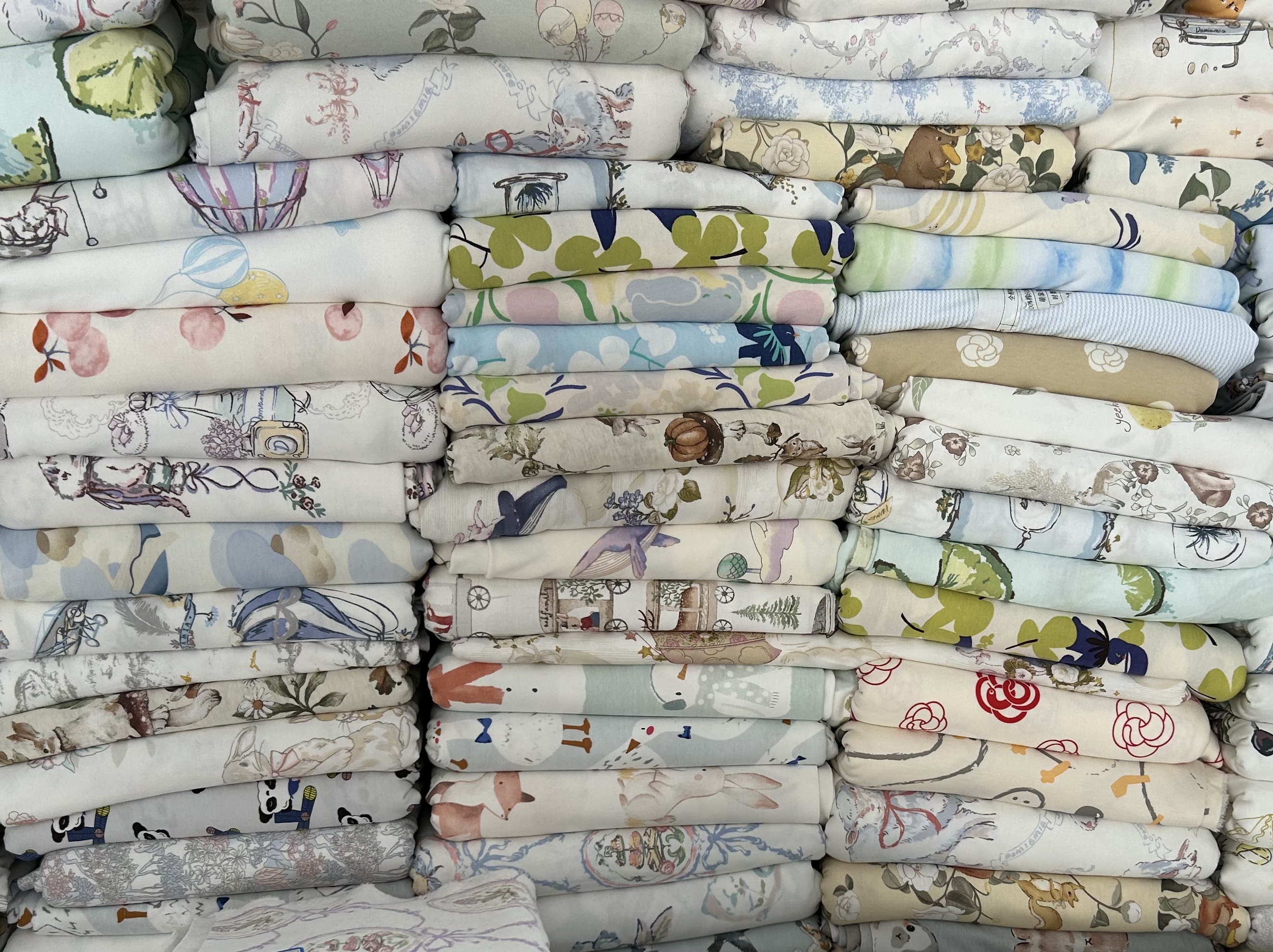 A类婴幼儿纯棉布料全品印花新系列《完美主义者慎拍》