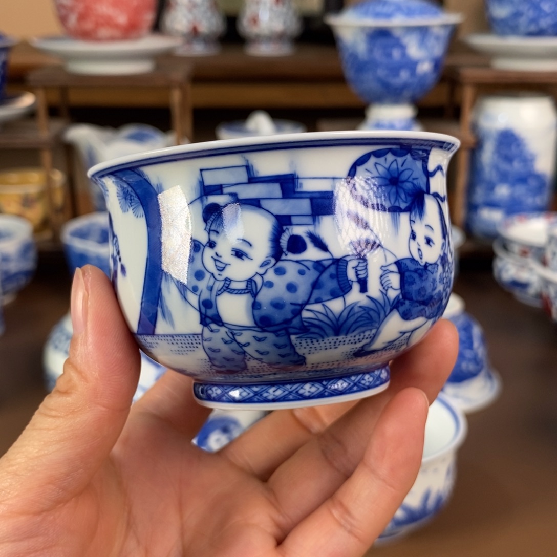 景德镇陶瓷手工手绘