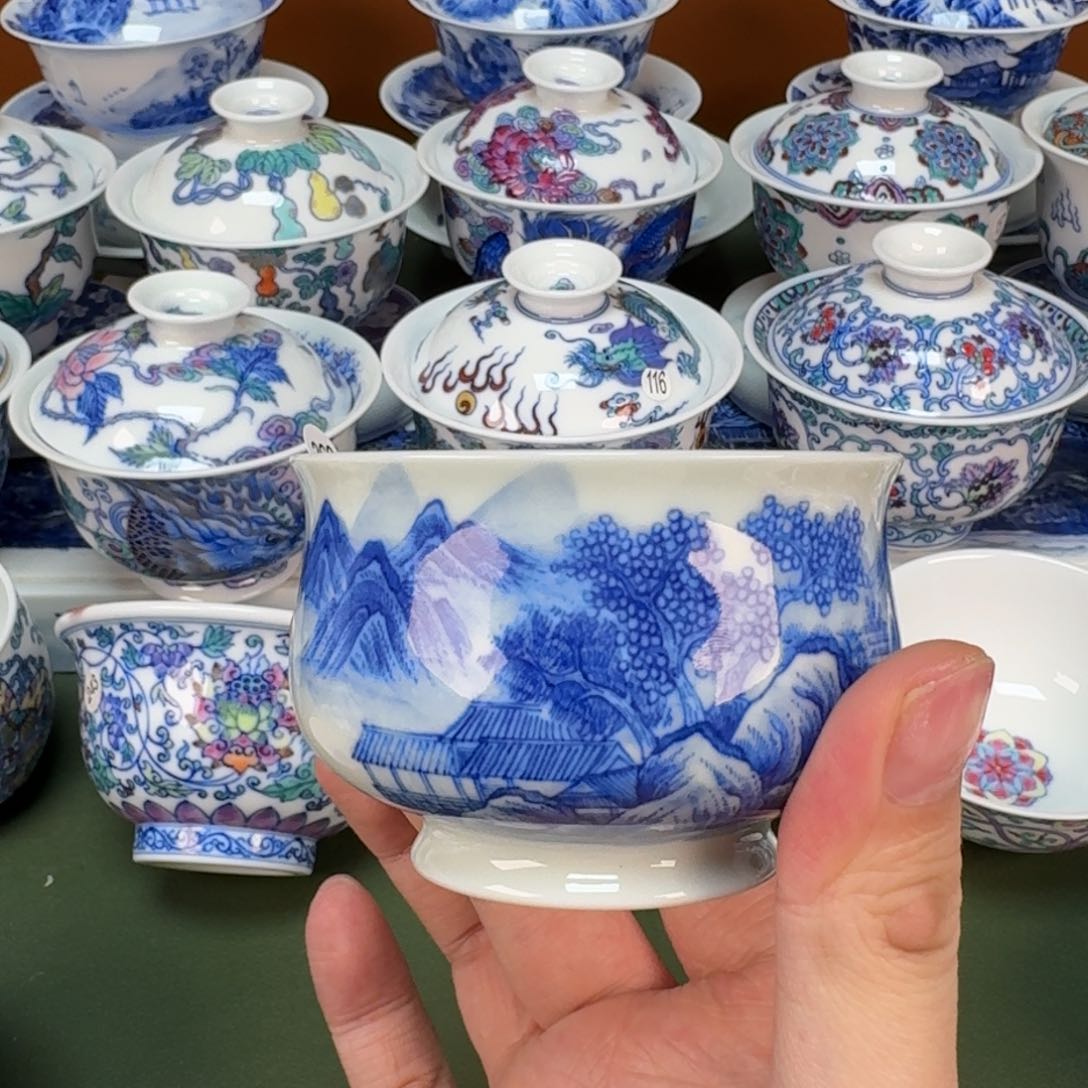 大帅纯手工手绘茶具360