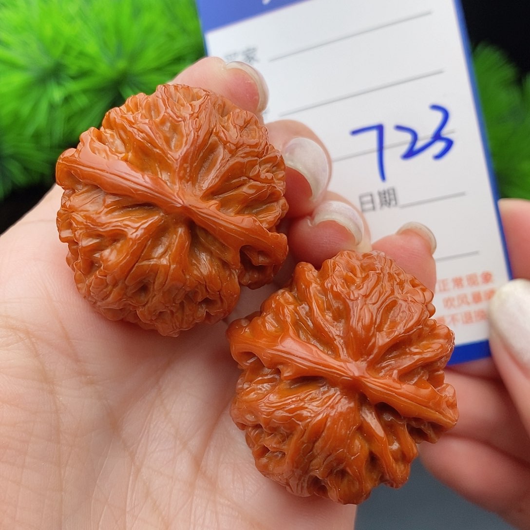 文玩核桃把件37苹果723