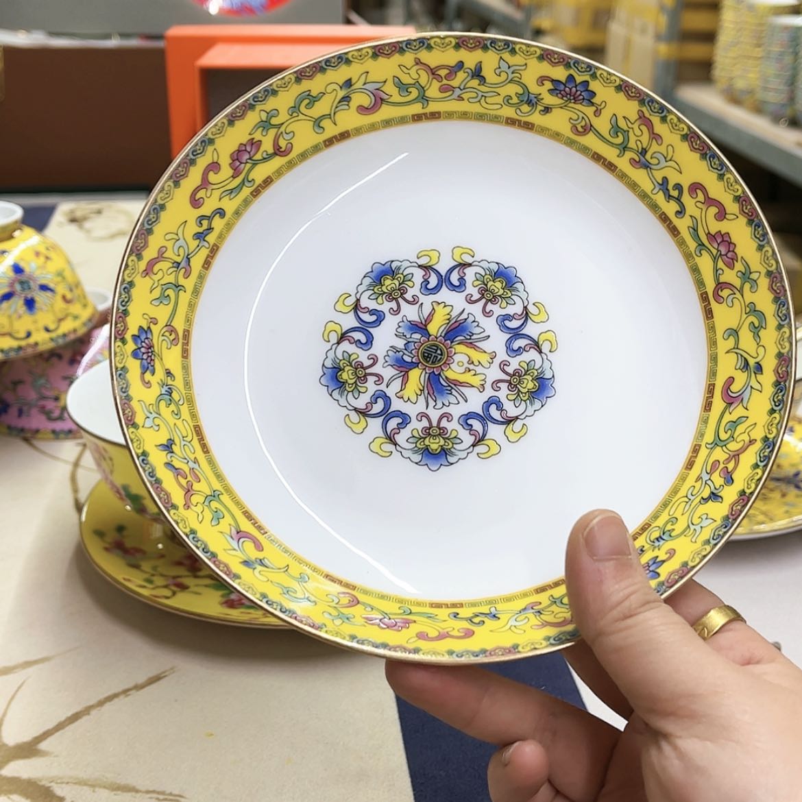 【闪购商品】骨瓷7英寸6深。。。。。