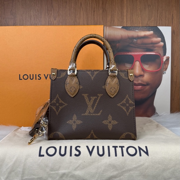 全新未使用 LouisVuitton/路易威登 ONTHEGO BB 手提包