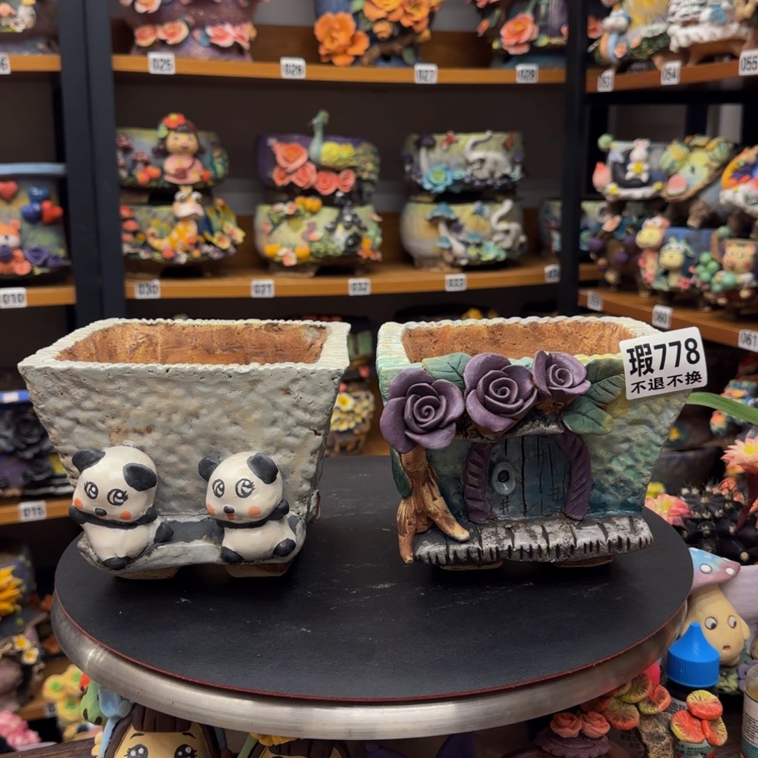 【闪购商品】粗陶手捏