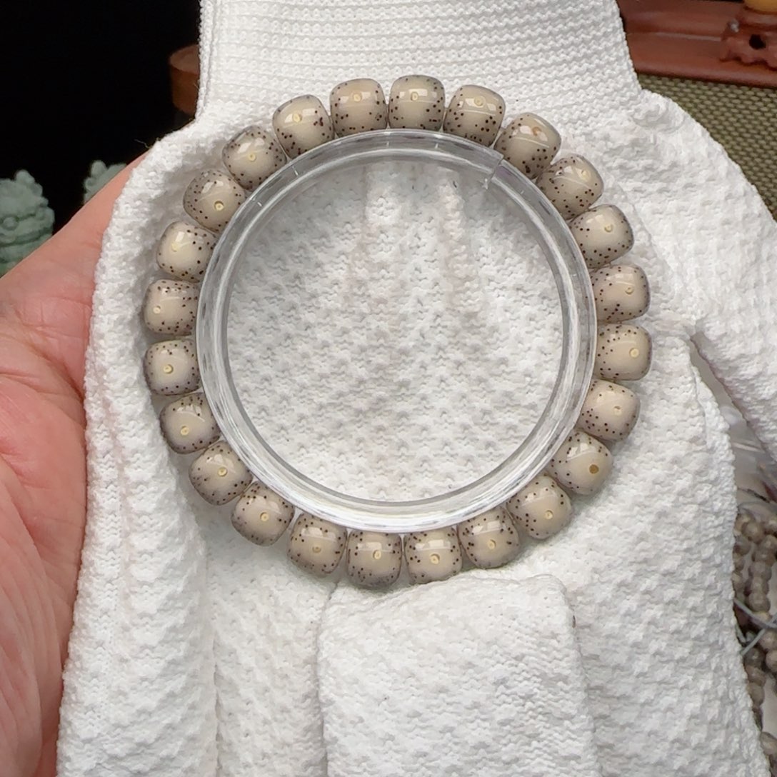 星月菩提手串白冰糖月朗星稀9.5*8.5