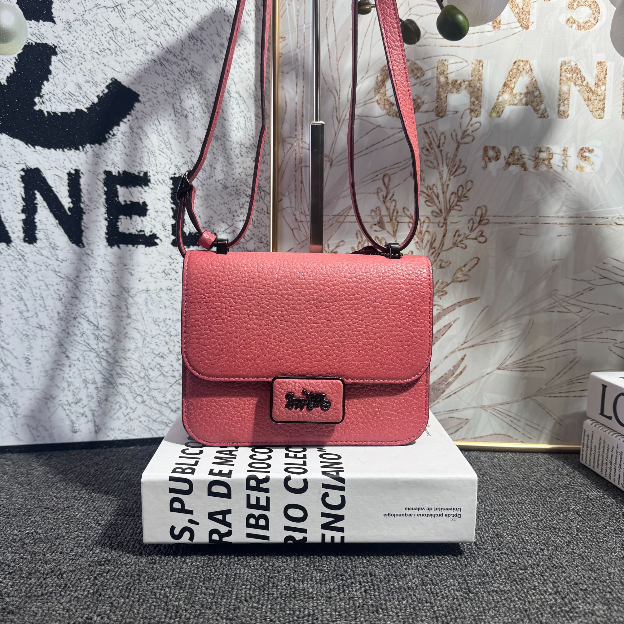 95新 COACH/蔻驰 蔻驰单肩包G25101589尺寸18*14