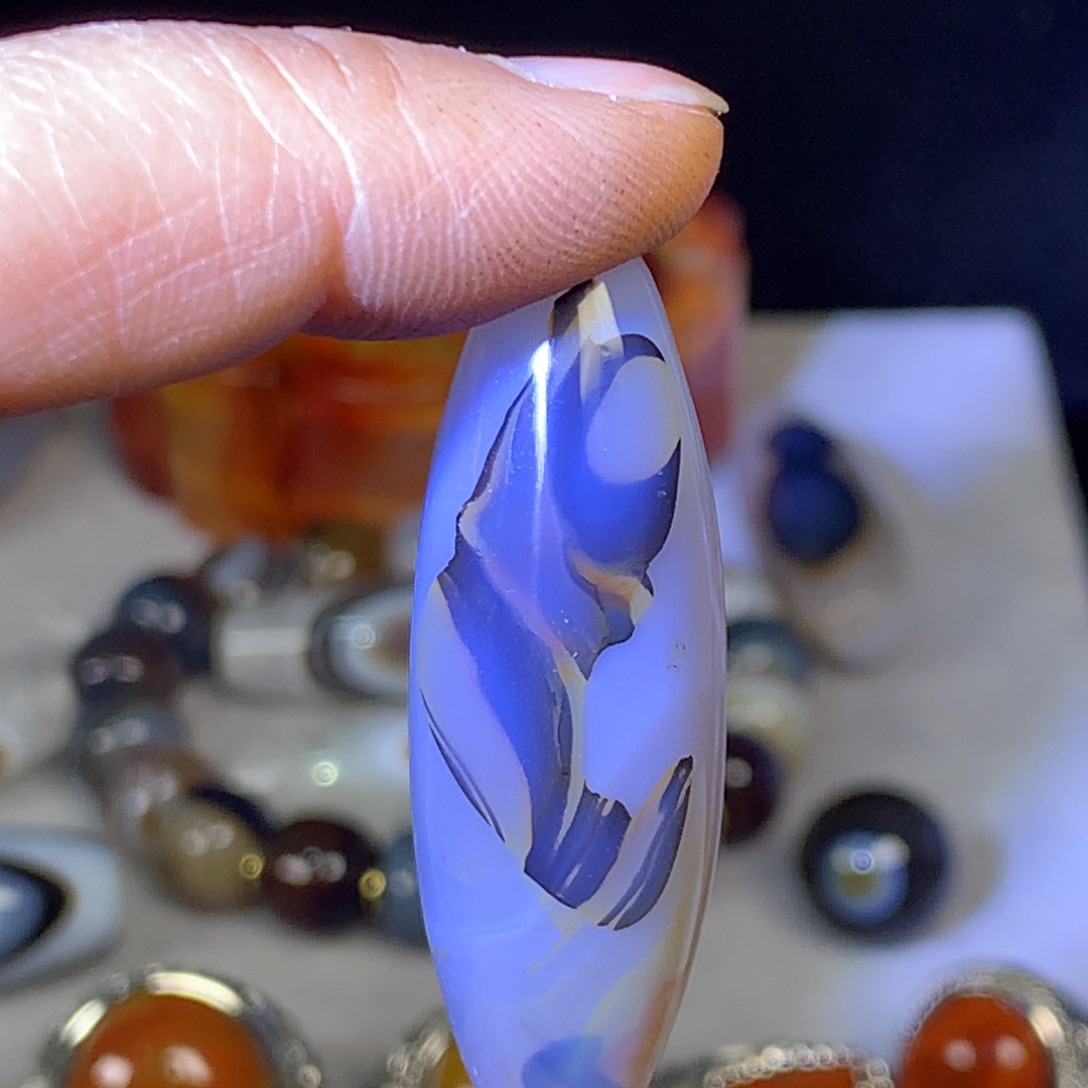 玛瑙/玉髓未镶嵌颈饰