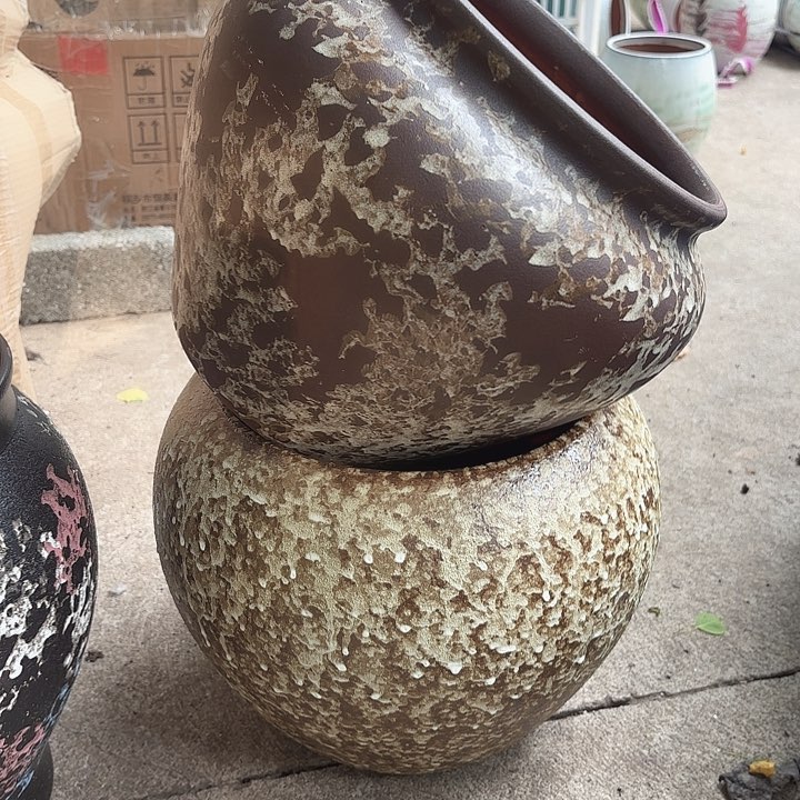 紫砂茶碗精品复古组合两个