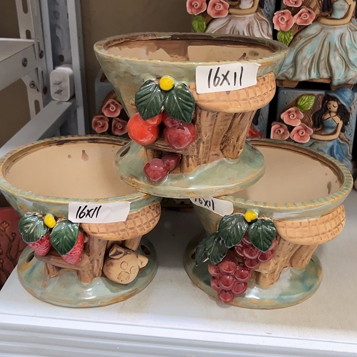 粗陶材质多肉花盆