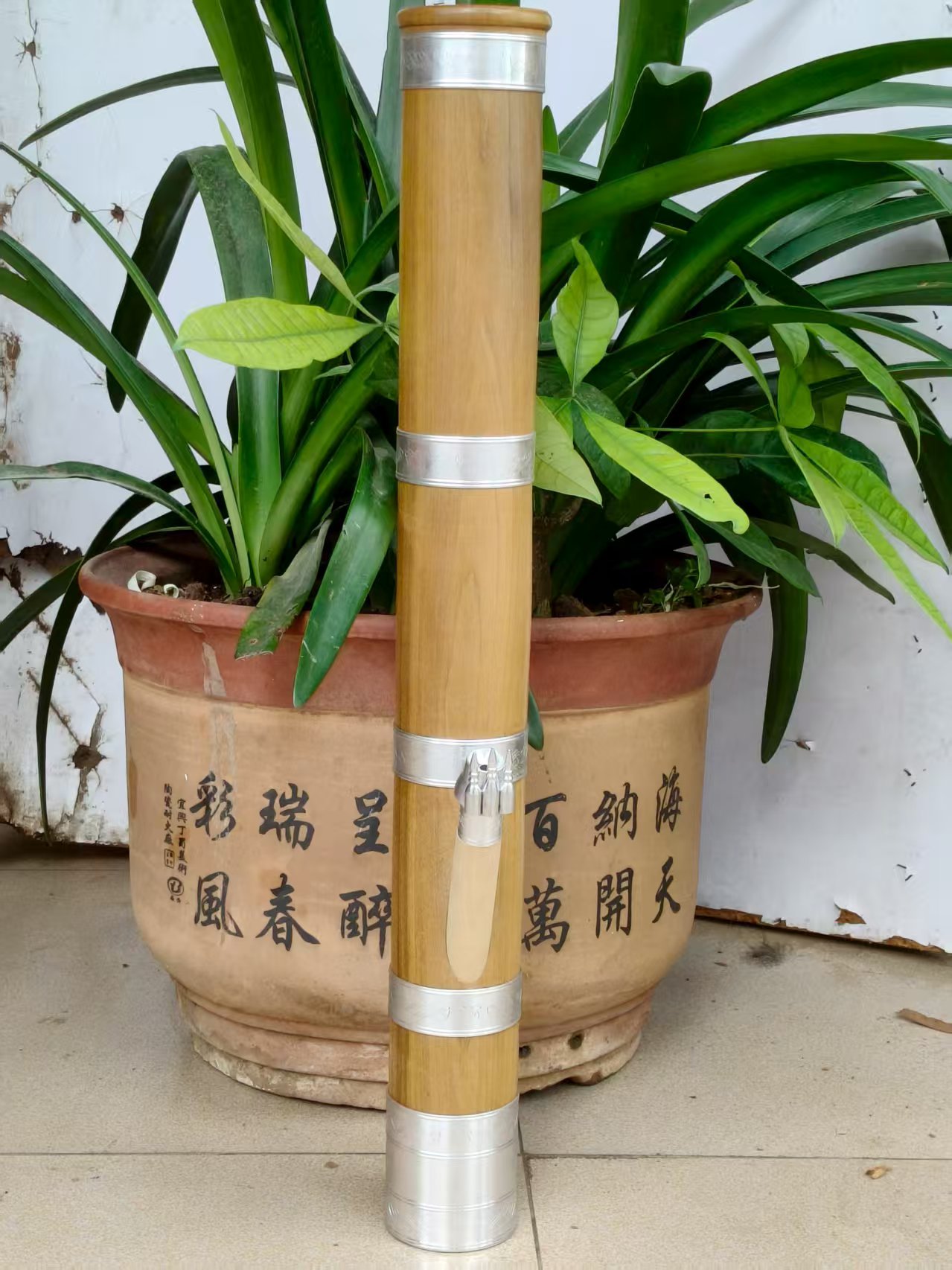 楠木直筒型（中号）高68公分 外径8公分