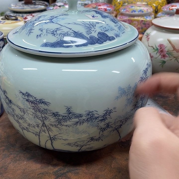 陶瓷罐茶叶罐密封罐储物罐