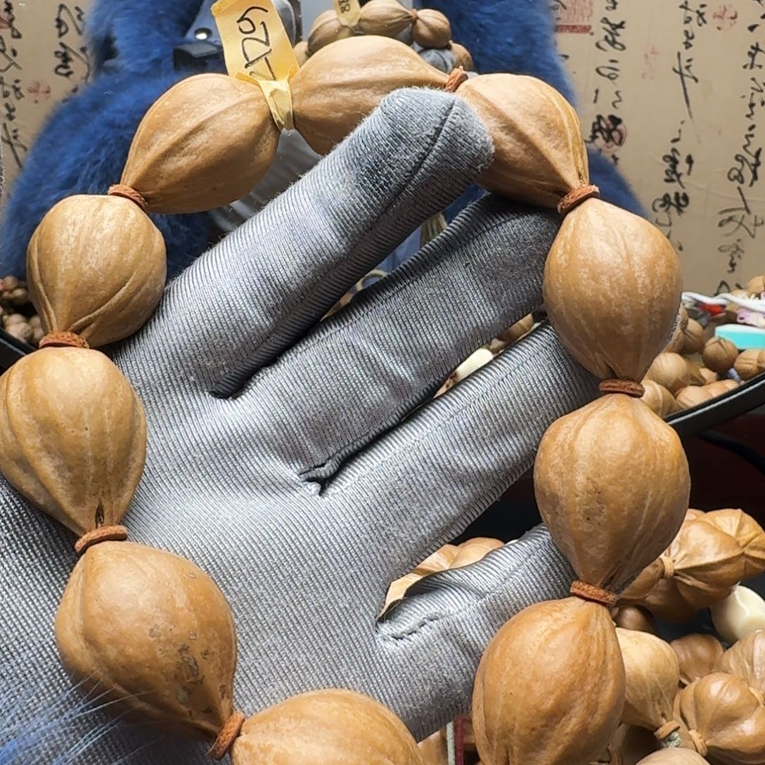 橄榄核手串蒜头核