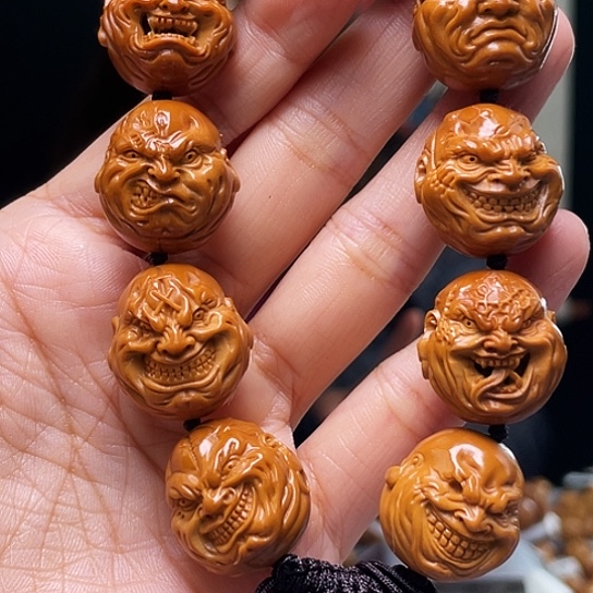 橄榄核手串/手链花***贵橄榄核