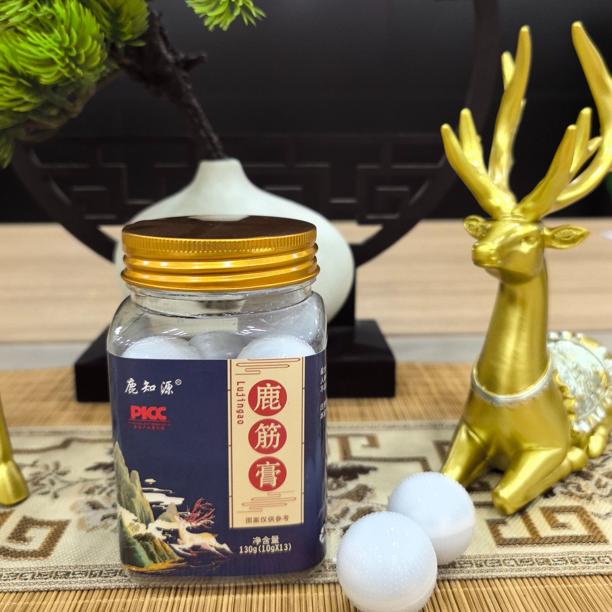 东北特产 鹿知源 鹿筋膏  V