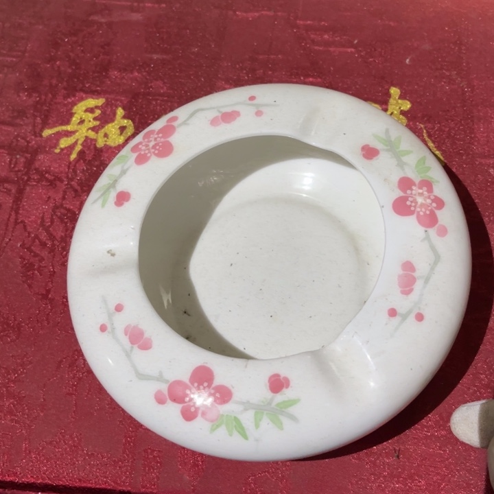 醴陵高温瓷下手绘有窑裂