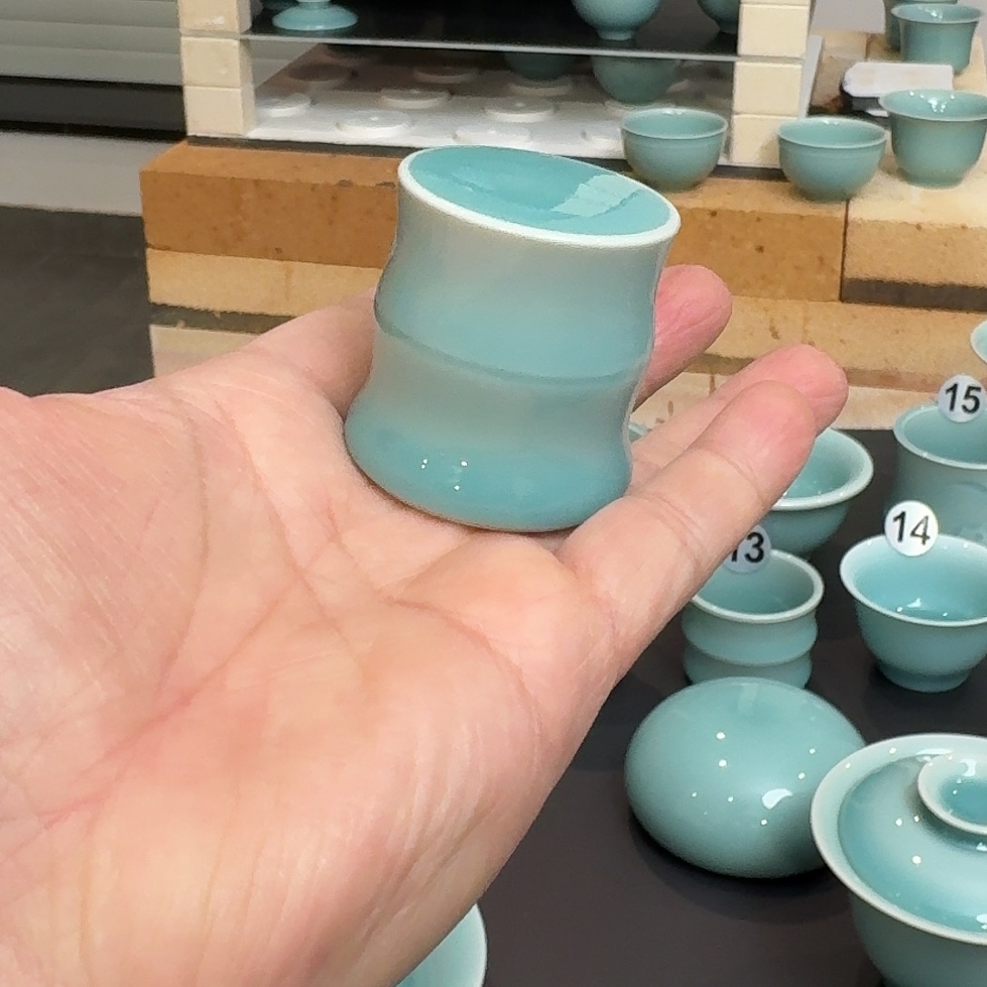 龙泉窑青瓷南宋老釉福利盖置