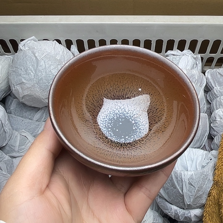 茶盏建窑建盏主人杯