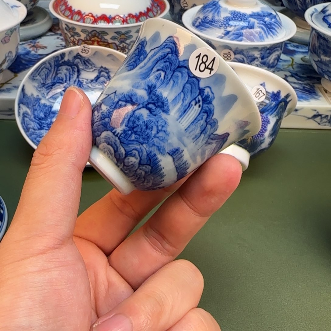 彦祖纯手工手绘茶具184