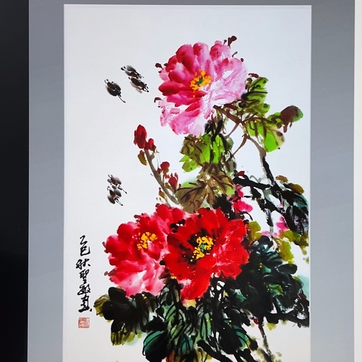 国画张圣敏先生纯手绘作品