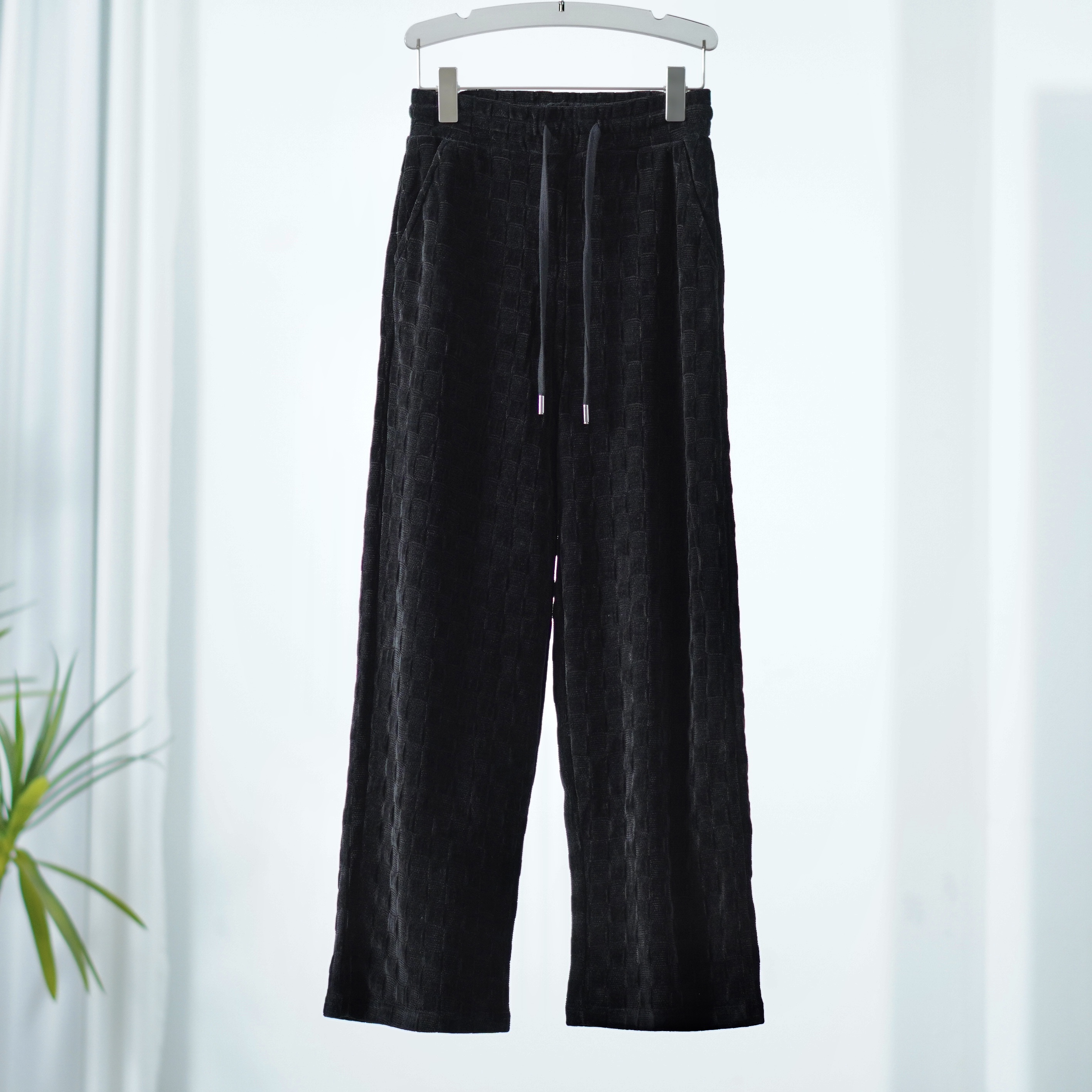 【德M】Z1387-1 女装春秋时尚休闲裤黑色G53742234120290202